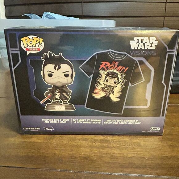 FUNKO POP! & TEES Target Exclusive Star Wars Visions The Ronin size XL - Picture 4 of 5